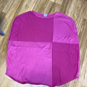 Armani Collezeoni size 8 oversized smock top; sleeveless; NWOT